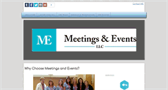 Desktop Screenshot of meetingsandevents.com